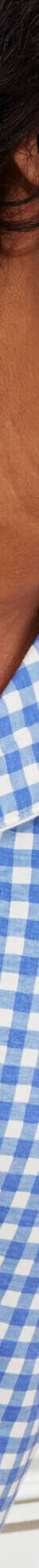 Pyjama court imprimé carreaux (bleu) Pyjama court imprimé carreaux (bleu)